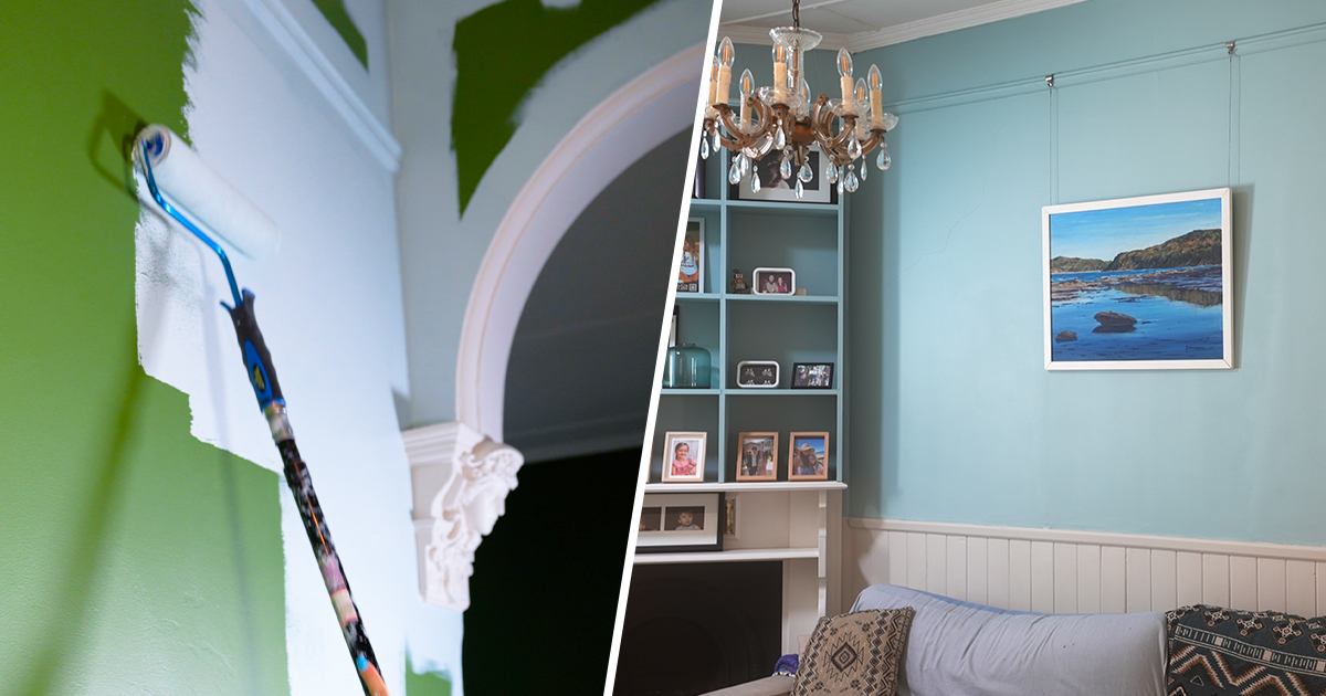How To Paint Over A Dark Wall